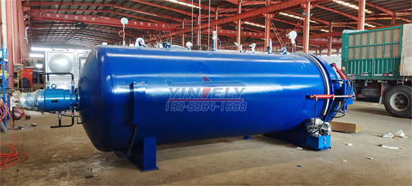 1.5米*4米異型管電干燒硫化罐