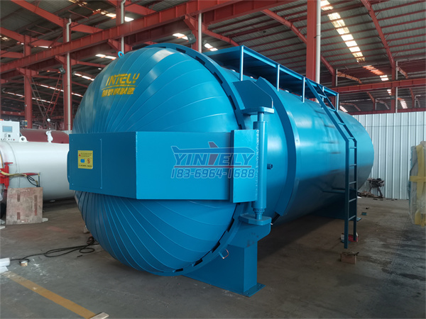 2.5米*6米大型橡膠海上護(hù)舷硫化罐