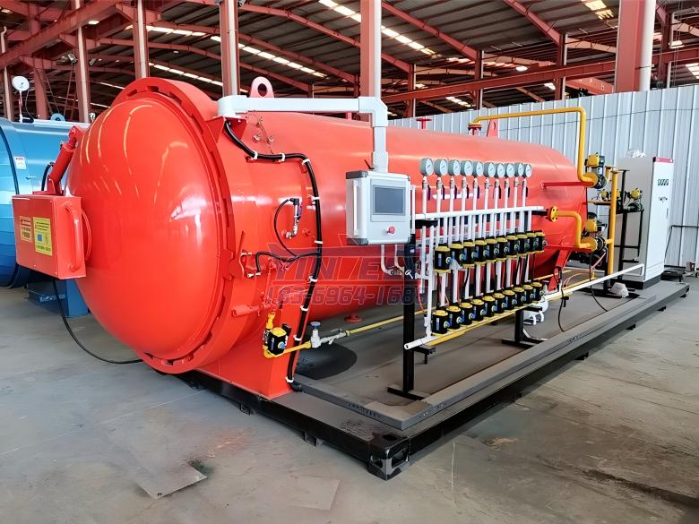 全自動(dòng)航空航天10路真空熱壓罐